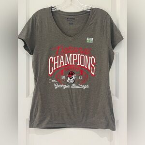 UGA Bulldogs football t-shirt